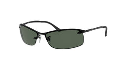 006/71 Matte Black Frame | Green Classic Lens