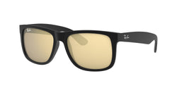 622/5A Rubber Black Frame | Gold Mirror Lens