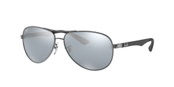 004/K6 Gunmetal Frame | Polarized Silver Mirror Lens