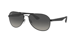 002/T3 Black Frame | Polarized Grey Gradient Lens