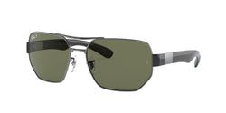 004/9A Gunmetal Frame | Polarized Green Classic G-15 Lens