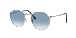 003/3F Silver Frame | Clear Gradient Blue Lens