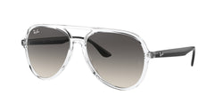 647711 Transparent Frame | Grey Gradient Lens