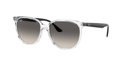 647711 Transparent Frame | Grey Gradient Lens