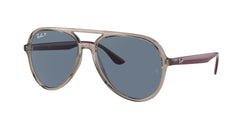 65722V Transparent Grey Frame | Dark Blue Polarized Lens