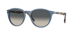 Transparent Navy Frame | Light Grey Gradient Dark Grey Lens