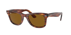 954 Striped Havana Frame | Brown Lens