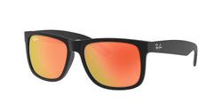 622/6Q Rubber Black Frame | Red Mirror Lens