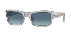 Transparent Grey Frame | Azure Gradient Blue Lens