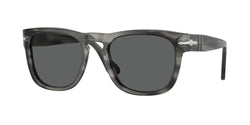 Striped Grey Frame | Dark Grey Lens