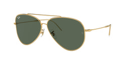 Gold Frame | Green Lens