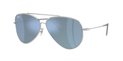 Silver Frame | Light Blue Lens