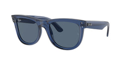 Transparent Navy Blue Frame | Blue Lens