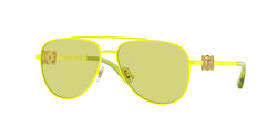 Matte Fluo Yellow Frame | Green Lens