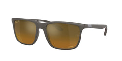 6124A3 Matte Brown Frame | Brown/Gold Lens