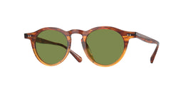 Dark Amber Gradient Frame | Green C Lens