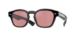 Black Frame | Magenta Photochromic Lens