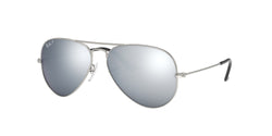 019/W3 Matte Silver Frame | Dark Grey Lens