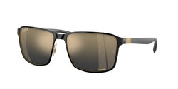 Black On Gold Frame | Blue/Gold Lens