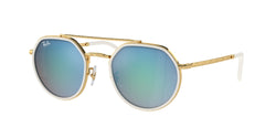 Gold Frame | Blue Lens