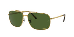 Gold Frame | Dark Green Lens