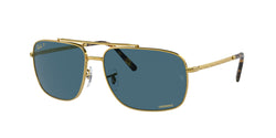 Gold Frame | Blue Lens