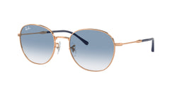 Rose Gold Frame | Light Blue Lens