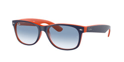 789/3F Blue ON Orange Frame | Light Blue Gradient Lens