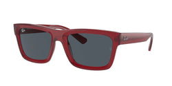 Transparent Red Frame | Dark Grey Lens