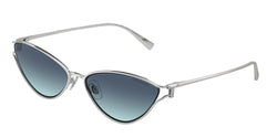 Silver Frame | Azure Gradient Blue Lens