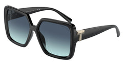 Black Frame | Azure Gradient Blue Lens