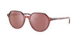 66372K Transparent Pink Frame | Red Lens