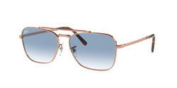 92023F Rose Gold Frame | Clear Gradient Blue Lens