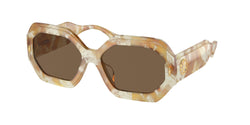 New Honey Tortoise Frame | Dark Brown Lens