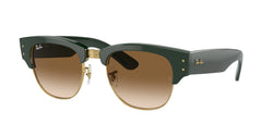 Green On Gold Frame | Light Brown Lens