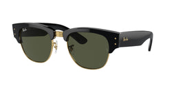 Black On Gold Frame | Green Lens