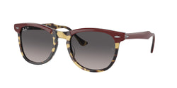 Bordeaux On Yellow Havana Frame | Grey Lens