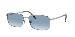 Silver Frame | Blue Lens