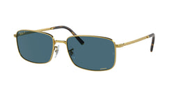 Gold Frame | Blue Lens