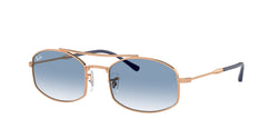 Rose Gold Frame | Light Blue Lens