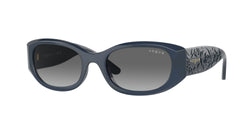 Opal Dark Blue Frame | Grey Gradient Dark Grey Lens