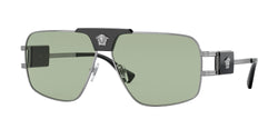 Gunmetal Frame | Green Lens