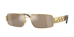 Gold Frame | Light Brown Mirror Dark Gold Lens