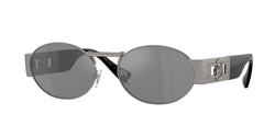 Matte Gunmetal Frame | Grey Mirror Silver Lens