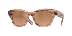 172642 Washed Sunstone Frame | Rose Quartz Gradient Mirror Lens