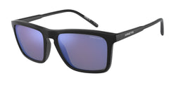 01/22 Matte Black Frame | Polarized Dark Grey Mirror Water Lens