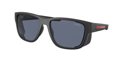 DG009R Black Rubber Frame | Blue Lens