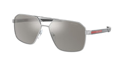 1BC07F Silver Frame | Light Grey Mirror Silver Lens