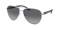 1BC06G Silver Frame | Black Grey Polar Lens