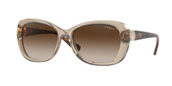 299013 Transparent Light Brown Frame | Brown Gradient Lens